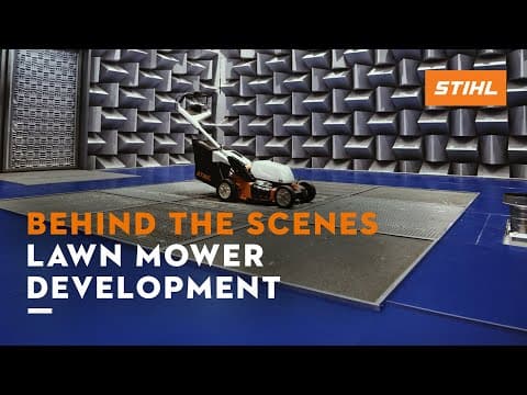 Battery lawn mower testing and development | STIHL Behind the Scenes