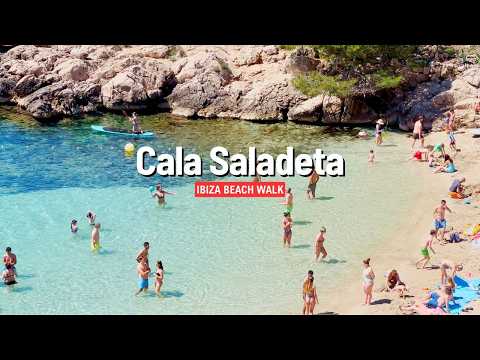 IBIZA ⛱️ Cala Saladeta & Cala Salada 👙 Beach Walk