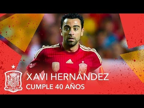 Cuatro goles de Xavi a ritmo de tango