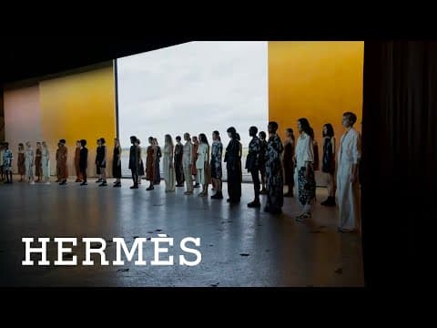Hermès women's spring-summer 2022 live show 