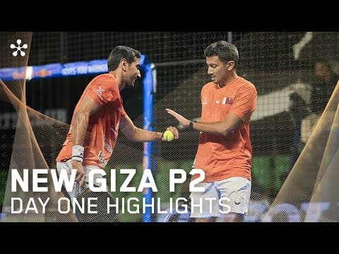 NEWGIZA Premier Padel P2: Highlights day 1 (men)