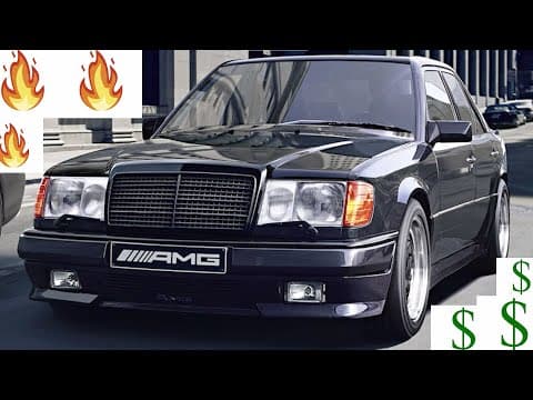 RAREST W124 AMG E60 SUPERCAR KILLER in 4 DOOR MERCEDES! W124 HAMMER, FULL HISTORY