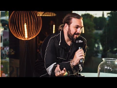 Steve Angello at the One World Radio studio I Tomorrowland Belgium 2023