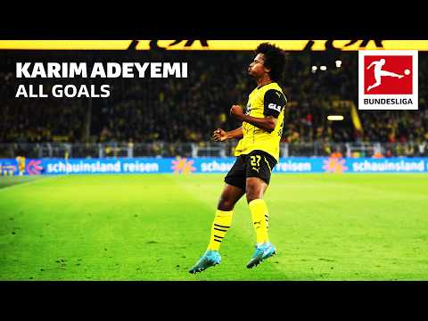 All Adeyemi Bundesliga goals and assists for Dortmund