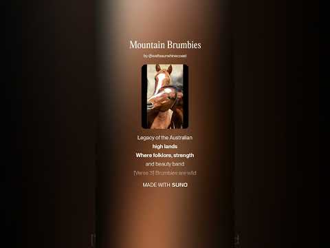 Mountain Brumbies “Australian Icon”