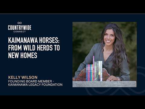 Kaimanawa Horses: From wild herds to new homes // Kelly Wilson, Kaimanawa Legacy Foundation