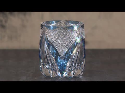 Edo Kiriko Cut-Glass Craftsman Kaito Nabetani