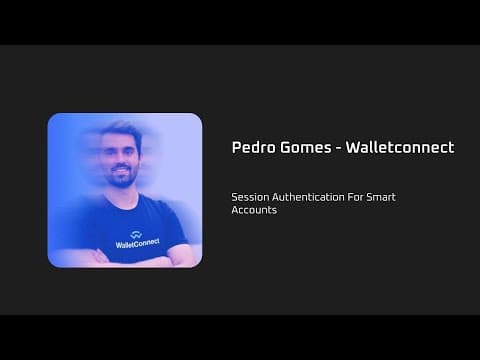 Session Authentication For Smart Accounts - Pedro Gomes