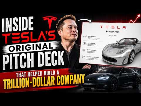 Inside Tesla's Original Pitch Deck That Helped Build a Trillion-Dollar Company