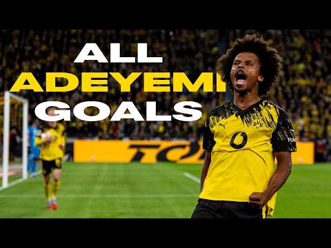 All Adeyemi goals for BVB, released at his Barcelona move