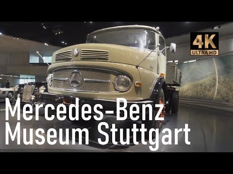 π π π Rundgang im Daimler Benz Museum bei Stuttgart π π π π - 2022 - 4k π€©