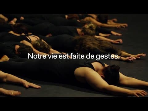 Notre vie est faite de gestes…