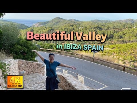 BEAUTIFUL VALLEY IN SAN MIGUEL IBIZA. |Buhay Isla sa Ibiza Spain.