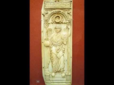 Byzantine Ivory Panel with an Archangel, c. 525-550