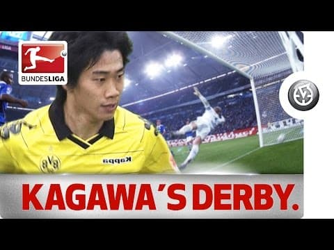 Kagawa's first Revierderby at Schalke