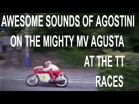 GIACOMO AGOSTINI ON THE 3 CYLINDER MV AGUSTA 500, ISLE OF MAN TT RACES PARADE LAP 2011