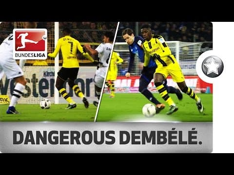 Dembélé's only Dortmund season, 2016/17