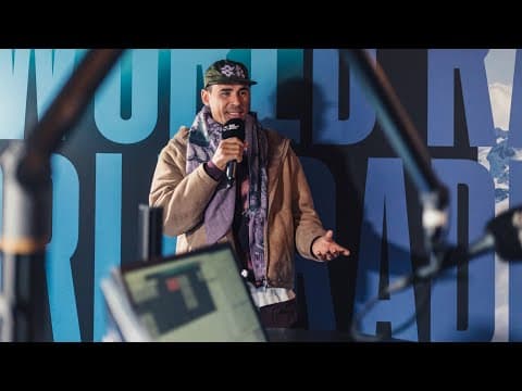 Afrojack at the One World Radio studio I Tomorrowland Winter 2023
