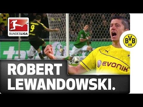 Every Lewandowski goal of his final BVB season, 2013/14