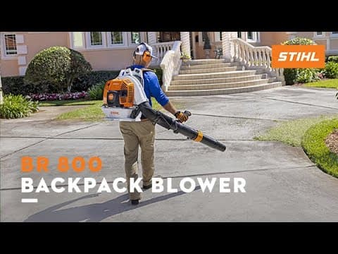 BR 800 STIHL Backpack Blower | Features and Benefits