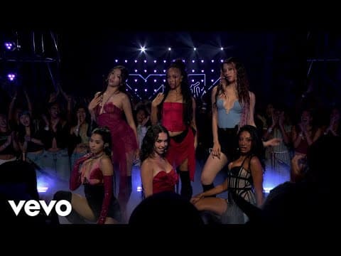KATSEYE perform Gabriela at the 2025 VMAs