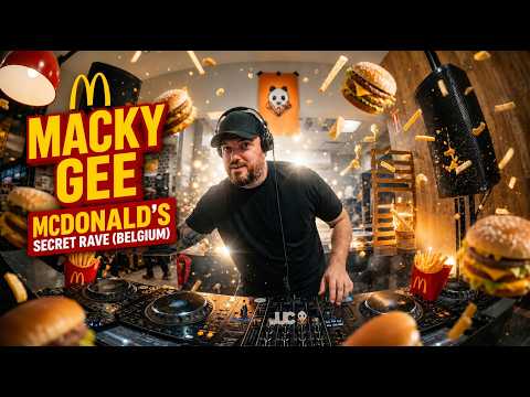 Macky Gee - McDonalds DnB Rave | Live set Belgium