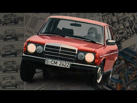 Mercedes-Benz W123 • ЛУЧШИЙ автомобиль СЕМИДЕСЯТЫХ? • история автомобиля 1970-х и 1980-х