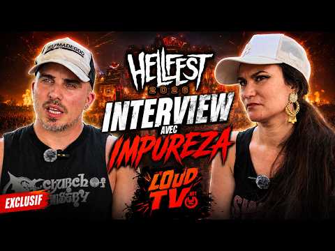 Impureza interview au Hellfest 2026