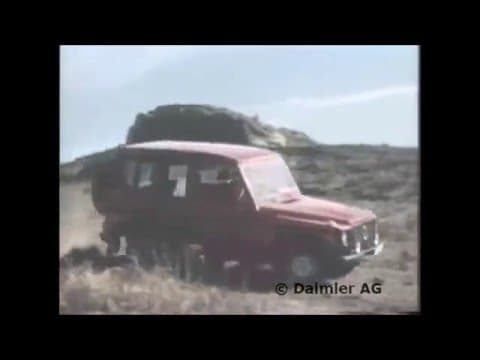 Mercedes-Benz G-Class advertising film of 1979, short version