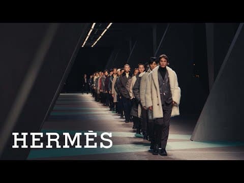 Hermès men's winter 2025 show in Hong Kong