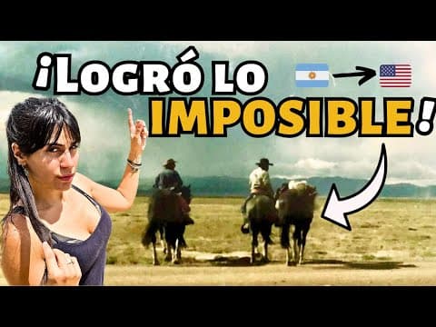 🤯Hace 30 años CABALGÓ de Argentina a Estados Unidos - Primer ARGENTINO en llegar 🇦🇷🇺🇸