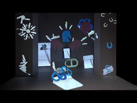 Le vidéomapping "Sur Mesure" pour la collection "Hors Champ" d'Hermès réalisé par Muséomaniac