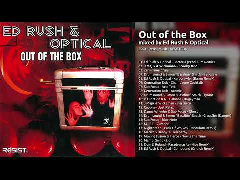 Out of the Box mixed by Ed Rush & Optical (2004 Resist Music RESISTCD6)