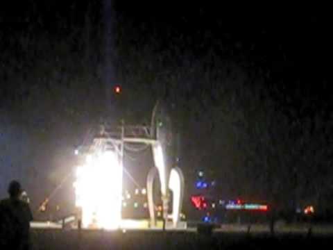 The Raygun Gothic Rocketship launch - 2009