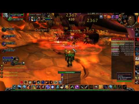 Wiping on Onyxia, patch 3.2.2