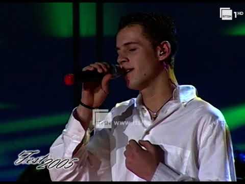 Luiz Ejlli - Zjarr e ftohtë (Festivali i 44-të i Këngës, RTSH, 2005)