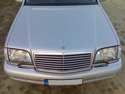 MERCEDES S W140 300TD START SHOW SLOVAKIA