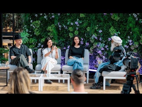 What Keeps Artists Grounded? Sadhguru in Conversation with Amelie Lens, Kölsch & ANNA