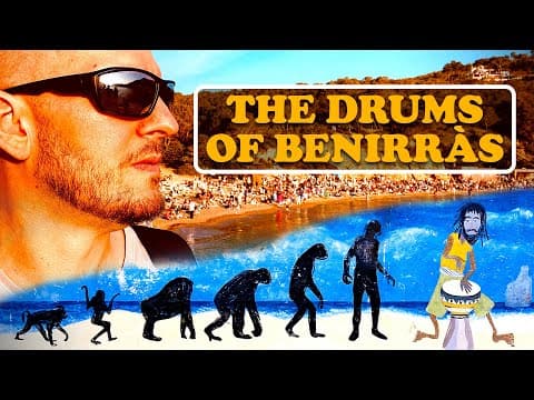 Sundown Rhythms: Benirràs Beach, Ibiza - Sunday Evening Drum Circle in May 2023