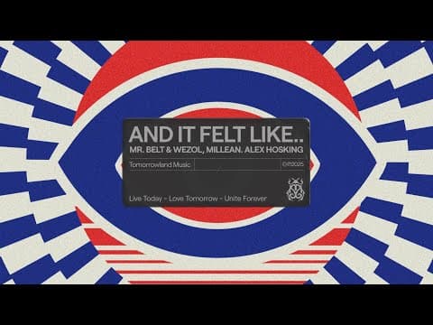 Mr. Belt & Wezol, Alex Hoskings & Millean. - and it felt like... (Official Audio)