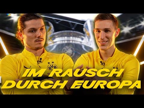Schlotterbeck and Sabitzer look back on the 2023/24 Champions League run