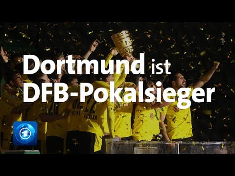 Borussia Dortmund win the 2021 DFB-Pokal
