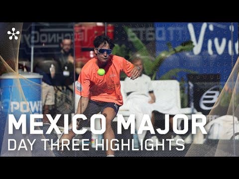 GNP Mexico Premier Padel Major: Highlights day 3 (women)