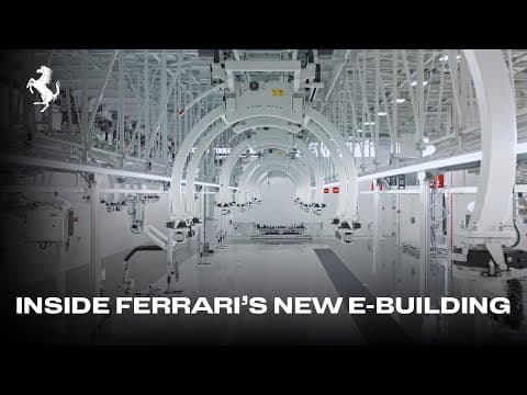 Inside Ferrari’s new e-building