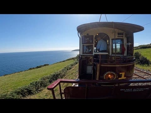 4K ASMR ELECTRIC TRAIN RIDE FROM LAXEY TO DOUGLAS ๐ฎ๐ฒ