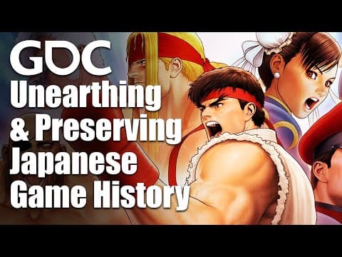 GDC: Unearthing and Preserving Japanese Game History