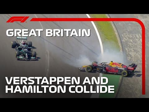 Verstappen & Hamilton Collide At Silverstone | 2021 British Grand Prix