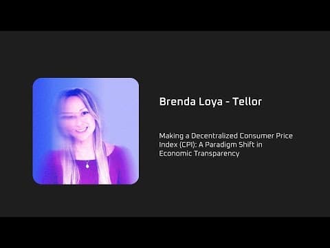 Making a Decentralized Consumer Price Index - Brenda Loya