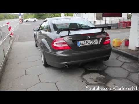Mercedes CLK DTM AMG! Start-up & Accelerations! HD
