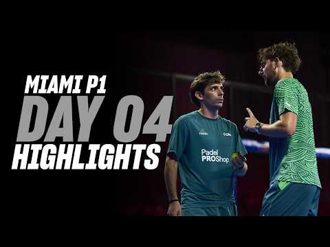 Miami Premier Padel P1: Day 4 - Men's Highlights